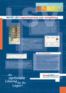 MoTIS? LSV 倉(cāng)庫(kù)控制和管理