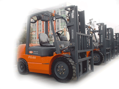 上海凱莎2.5噸柴油平衡重叉車 FD25