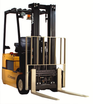 美國耶魯(YALE)3000-4000磅三輪電動平衡重叉車 ERP-TH
