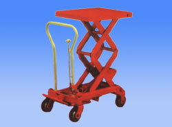 天津力盛雙剪叉液壓平臺車 LTD-15