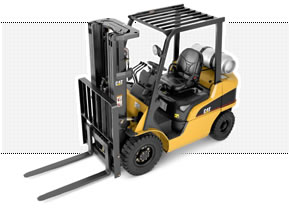 美國三菱卡特彼勒叉車(CAT)4000磅雙燃料平衡重叉車 P4000-D