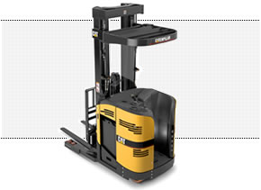 美國三菱卡特彼勒叉車(CAT)3500磅電動窄通道側(cè)駕前移式叉車 NR3500