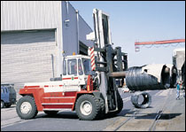 瑞典斯維叉車(SVETRUCK)18噸鋼卷專用搬運(yùn)叉車 18120-36