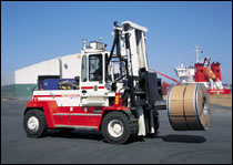 瑞典斯維叉車(SVETRUCK)12噸用于叉鋁材的叉車 12120-35