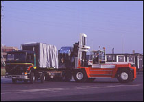 瑞典斯維叉車(SVETRUCK)52噸用于叉鋁材的叉車 52120-60