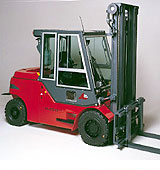 丹麥丹塔克黑登叉車(DAMTRICLJEDEM)7噸柴油平衡重叉車 9670 Diesel