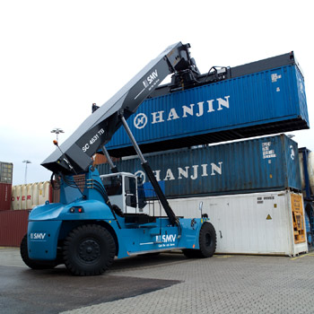 瑞典斯安姆威叉車（SmvLifttrucks）內(nèi)燃集裝箱正面吊 內(nèi)燃集裝箱正面吊