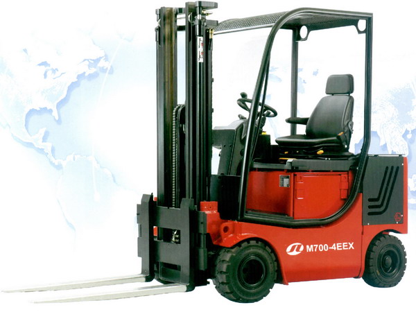 浙江佳力M700-4EEx系列2.5噸四輪電動平衡重叉車 M725-4