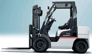 上海日產(chǎn)叉車(NISSAN)L01-U系列1.75噸柴油平衡重叉車 L01-U系列