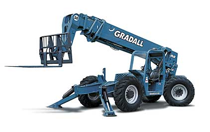 美國格瑞道(GRADALL)10,000 磅伸縮臂叉車 544D10-55
