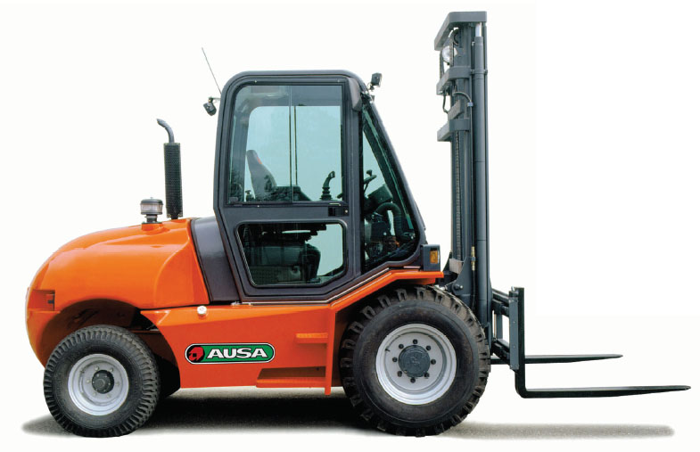 西班牙奧薩叉車(AUSA)5噸柴油平衡重越野叉車 C500H