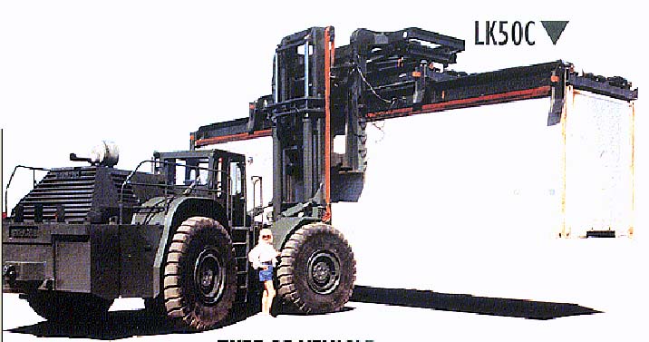 加拿大升王叉車(LIFTKING)33噸軍用集裝箱叉車 LK50C