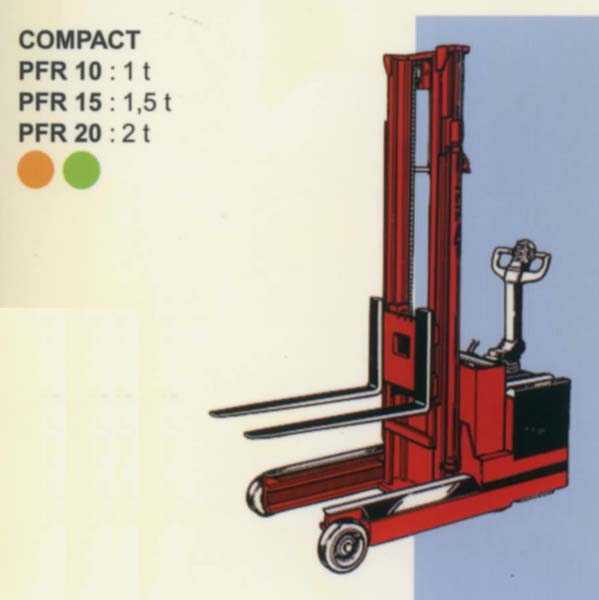 法國派特叉車(PRAT)1/1.5/2噸步行式全自動(dòng)電動(dòng)堆高機(jī) PFR10/15/20