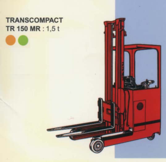 法國派特叉車(PRAT)1.5噸側(cè)駕前移式叉車 TR150MR