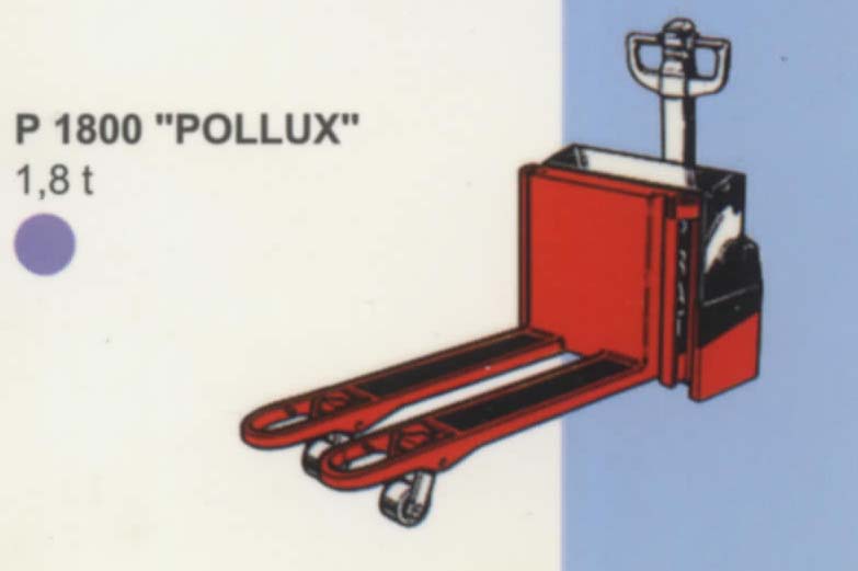 法國派特叉車(PRAT)1.8噸步行式電動(dòng)托盤搬運(yùn)車 P1800"POLLUX"