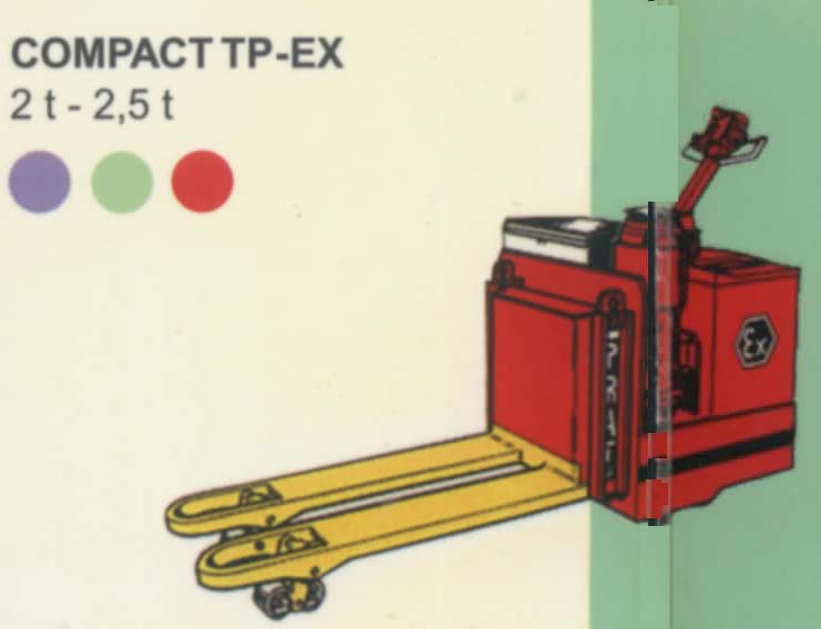 法國派特叉車(PRAT)2/2.5噸防爆型步行式電動托盤叉車 COMPACT-EX