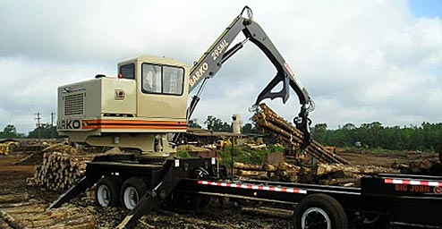 美國(guó)巴殼叉車(Barko)295ML系列木材抓舉專用搬運(yùn)叉車 295ML