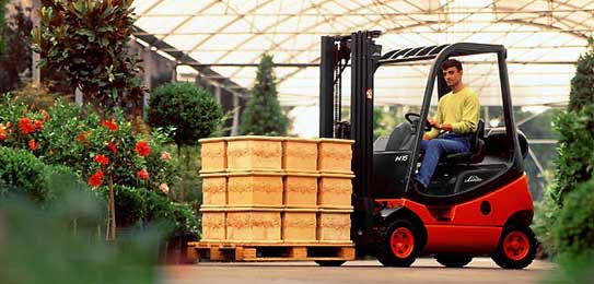 德國(guó)林德叉車(LINDE)1.2噸液化氣平衡重叉車 H12