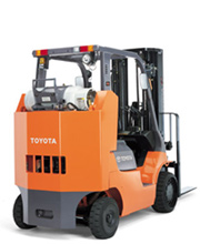 美國豐田叉車(TOYOTA)10000磅液化氣/汽油平衡重叉車 7FGCU45-BCS