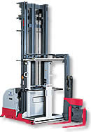 日本力至優(yōu)叉車(NICHIYU) RFTP系列0.5-1.5噸人下行高位三向堆垛叉車 RFTP Series (PALLET PICKER TYPE)