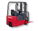 日本力至優(yōu)叉車(NICHIYU)FBT系列1.25-2噸三輪電動平衡重叉車 FBT Series (THREE WHEELER TYPE)