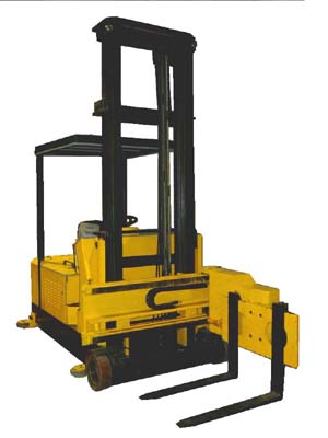 西安昆侖叉車(KUNLUN)1.5噸人下行高位三向堆垛叉車 KL15