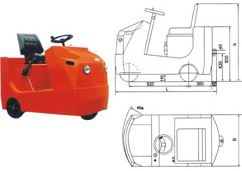 無錫威士機(jī)械2.0噸電動(dòng)牽引車 QD-2000