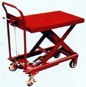 蘇州昊特物流設(shè)備WP300型手動起升平臺車 WP300