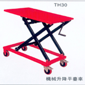 美國克萊斯剪叉式手動平臺搬運車 TH30型