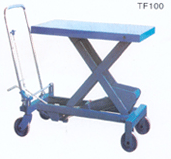 美國克萊斯剪叉式手動平臺搬運車 TF100
