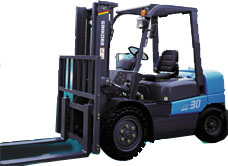 臺(tái)灣野虎3噸內(nèi)燃平衡重叉車(chē) FD/Q30
