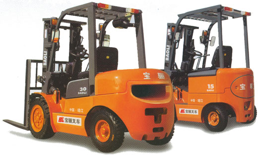 寶驪1-1.25噸平衡重式蓄電池叉車  