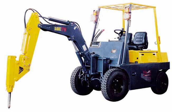 合力特種叉車——路面開鑿車  LGC70（100）型