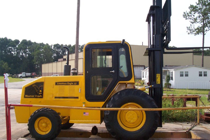 美國Master Craft8,000磅重型越野叉車 AEII-8342