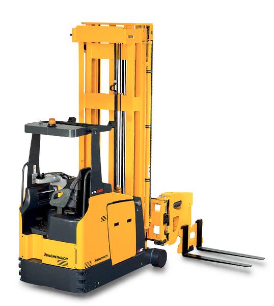 德國永恒力(Jungheinrich)1.5噸人下行高位三向堆垛叉車 ETX 513–515