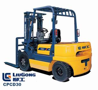 柳工3噸內(nèi)燃平衡重叉車 CPC30