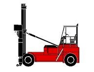 美國泰勒TECSP-156H內(nèi)燃集裝箱叉車 TECSP-156H