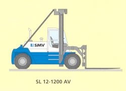 瑞典斯安姆威叉車（SmvLifttrucks）柴油平衡重叉車 SL12-1200 AV