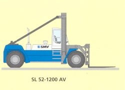 瑞典斯安姆威叉車（SmvLifttrucks）柴油平衡重叉車 SL52-1200 AV