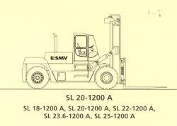 瑞典斯安姆威叉車（SmvLifttrucks）柴油平衡重叉車 SL22-1200 A