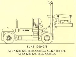 瑞典斯安姆威叉車(chē)（SmvLifttrucks）柴油平衡重叉車(chē) SL45-1200 G/5