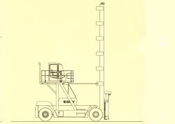 瑞典斯安姆威叉車（SmvLifttrucks）柴油平衡重叉車 SL7/8 ECA