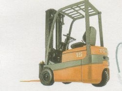 美國豐田叉車(TOYOTA)FBESF12平衡重三掄電動叉車 FBESF12
