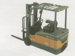 美國豐田叉車(TOYOTA)7FBEF18平衡重三掄電動叉車 7FBEF18