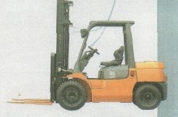 美國豐田叉車(TOYOTA)02-7FG/DA50平衡重柴油叉車 02-7FG/DA50