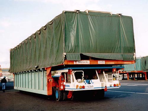 日本神鋼重型平板車