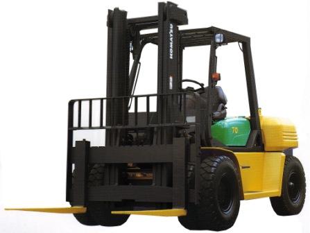 廣州天力: 小松柴油平衡重叉車 FD50-7