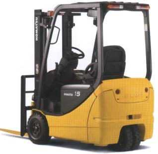 廣州天力: 小松AE50/AM50系列三輪電動平衡重叉車 FB14-12