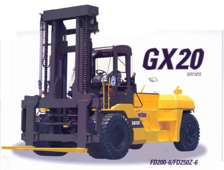 廣州天力: 小松柴油平衡重叉車 FD250Z-6
