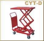 浙江海蜜CYT-D手動液壓雙剪平臺車 CYT-D